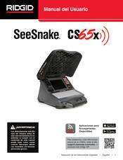 RIDGID SeeSnake CS65x Manual Del Usuario