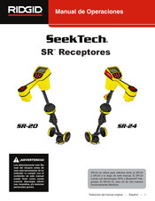 RIDGID SeekTech SR Serie Manual Del Usuario