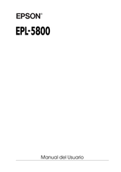 Epson EPL-5800 Manual Del Usuario