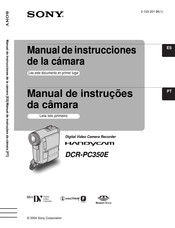 Sony HANDYCAM DCR-PC350E Manual De Instrucciones