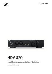 Sennheiser HDV 820 Instrucciones De Manejo