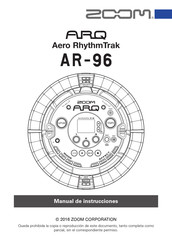 Zoom ARQ AR-96 Aero RhythmTrak Manual De Instrucciones