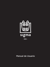 Sigma R19 Manual De Usuario