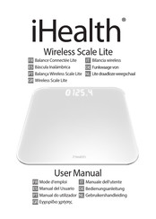 iHealth MyVitals Manual Del Usuario