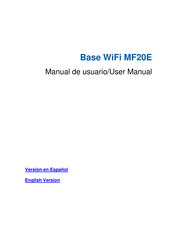ZTE MF20E Manual De Usuario