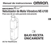 Omron MicroAir NE-U100 Manual De Instrucciones