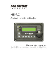 Magnum Energy ME-RC Manual Del Usuario