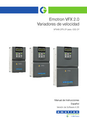 Emotron VFX48-9P5-2Y Manual De Instrucciones