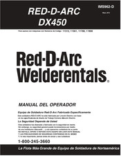 Red-D-Arc Welderentals DX450 Manual Del Operador