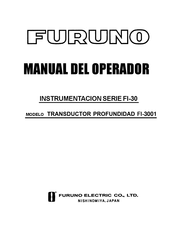 Furuno FI-3001 Manual Del Operador