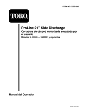 Toro ProLine Recycler II Serie Manual Del Operador