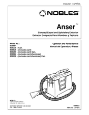 Nobles Anser 608825 Manual Del Operador