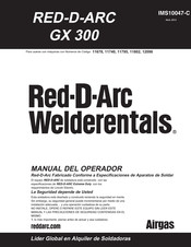 Red-D-Arc Welderentals GX 300 Manual Del Operador