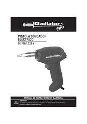 Gladiator PRO SE 720/1/220 k Manual De Instrucciones