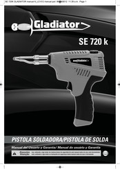 Gladiator SE 720 k Manual Del Usuario