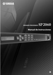 Yamaha SP2060 Manual De Instrucciones