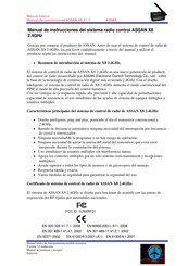 Assan X8 Manual De Instrucciones