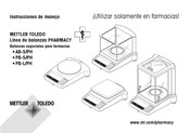 Mettler Toledo PB503-S/PH Instrucciones De Manejo