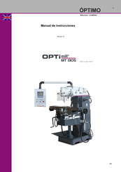 Optimum OPTimill MT 130S Manual De Instrucciones
