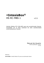 IntesisBox HI-RC-MBS-1 Manual De Usuario