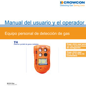 Crowcon T4 Manual Del Usuario