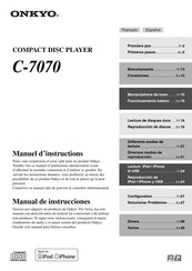 Onkyo C-7070 Manual De Instrucciones