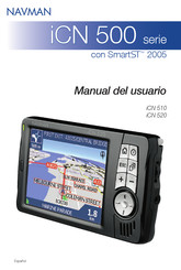 Navman iCN 500 Serie Manual Del Usuario