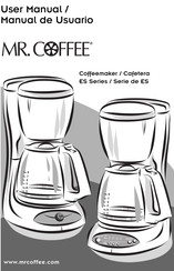 Mr Coffee ESS11 Manual De Usuario