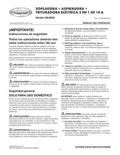Sun joe SBJ605E Manual Del Operador