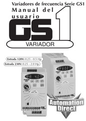 Automation Direct GS1-M-SP Manual Del Usuario