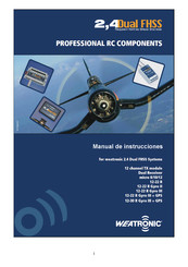 Weatronic 2.4 Dual FHSS micro 8 Manual De Instrucciones