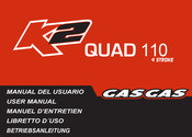 GAS GAS K2 QUAD 110 Manual Del Usuario