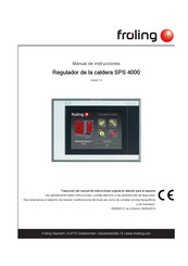 Fröling SPS 4000 Manual De Instrucciones