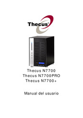 Thecus N7700+ Manual Del Usuario