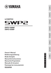Yamaha SWP2-10MMF Manual De Instrucciones