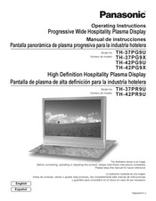 Panasonic TH-37PR9U Manual De Instrucciones