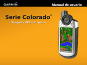 Garmin Colorado 400t Manual De Usuario