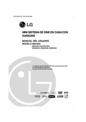 LG MDV902-X5U Manual Del Usuario