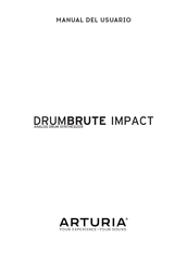 Arturia DRUMBRUTE IMPACT Manual Del Usuario