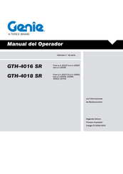 Terex Genie GTH-4016 SR Manual Del Operador
