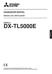 Mitsubishi Electric DX-TL5000E Manual De Instrucciones