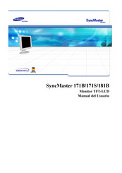 Samsung SyncMaster 181B Manual Del Usuario