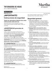 Martha Stewart MTS-ELS13 Manual Del Operador