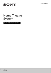 Sony HT-M2 Manual De Instrucciones