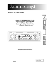 Belson BS-11520USBMP3 Manual De Instrucciones