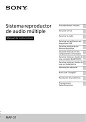 Sony MAP-S1 Manual De Instrucciones