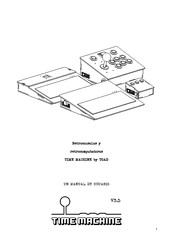 TOAD TIME MACHINE Manual De Usuario