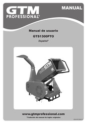 GTM Professional GTS1300PTO Manual De Usuario