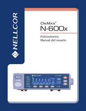 Nellcor OxiMax N-600x Manual Del Usuario