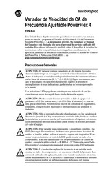 Rockwell Automation Allen-Bradley PowerFlex 4 Manual Del Usuario